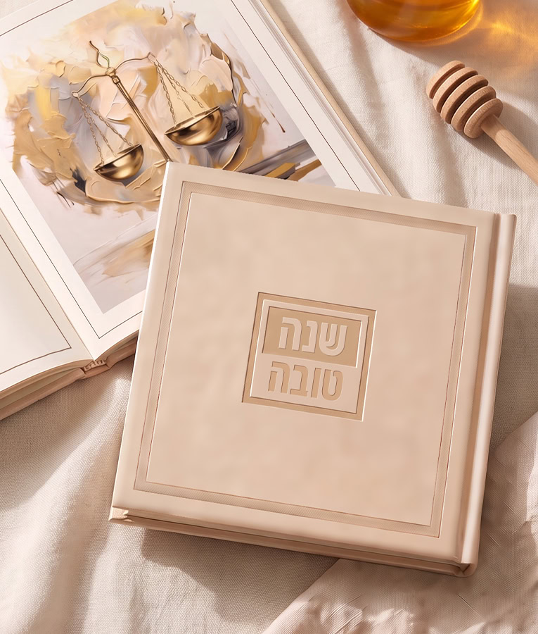 Shanah Tovah Bosmat Style - Integrated version 6X6 Hard cover