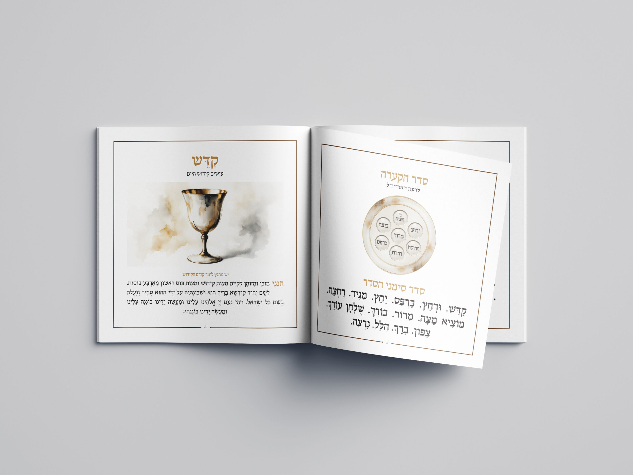 Chayrut style Haggadah 5X5 - Image 2