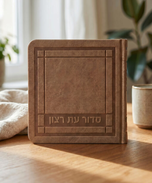 Mini Shabbos Siddur - 3X3 Faux leather soft cover