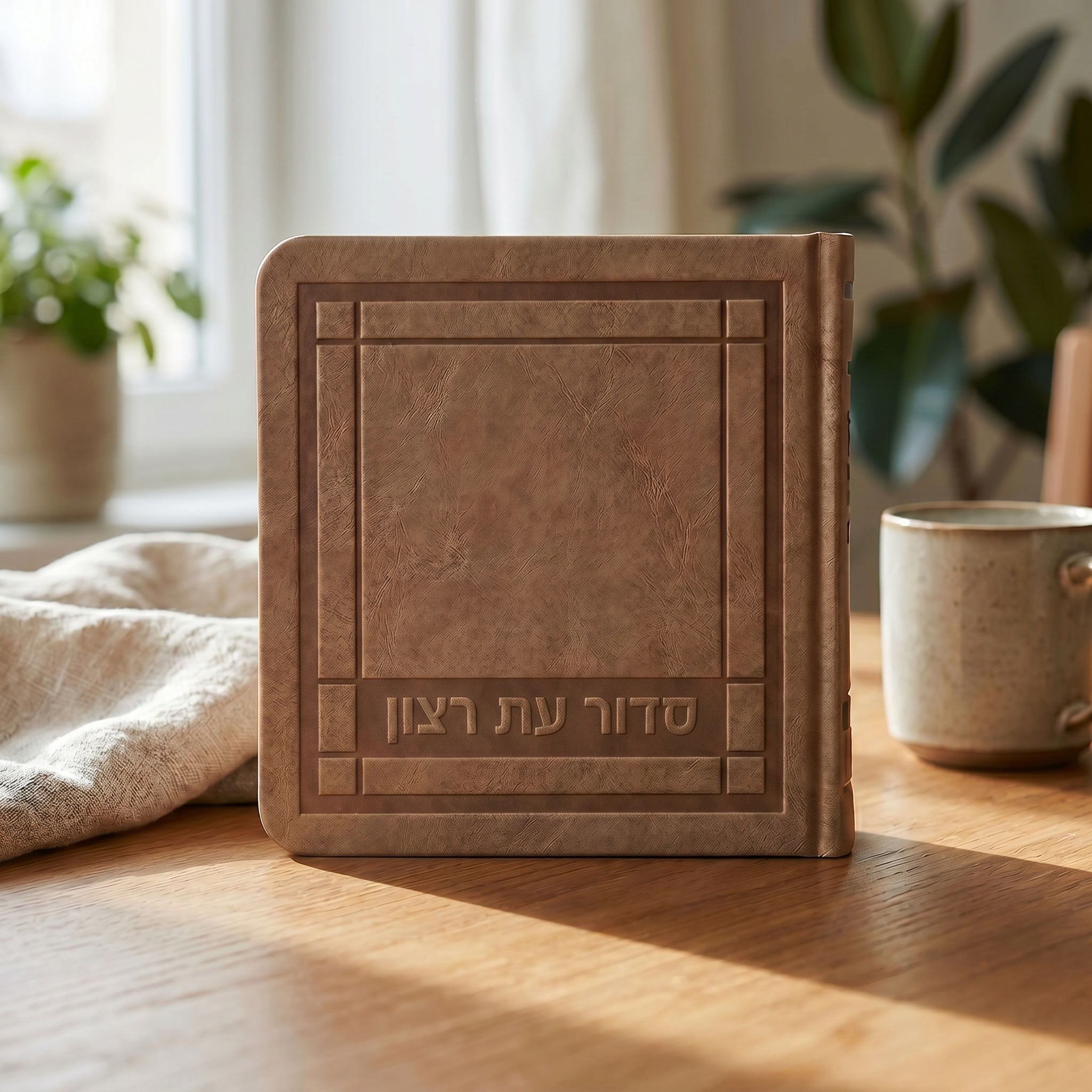 Mini Weekday Siddur - 3X3 Faux leather soft cover - Image 3